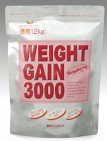 ウエイトゲイン3000 ストロベリー風味 1.2kg