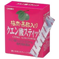 梅肉・黒酢入り クエン酸スティック