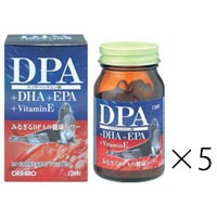 オリヒロ DPA＋DHA＋EPAカプセル 5個セット