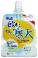 飲む寒天ゼリー 160g×5パック グレープフルーツ味