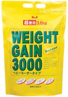 超徳用 ウエイトゲイン3000 バナナ風味 3.6kg