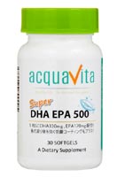 アクアヴィータ スーパー DHA EPA 500 30粒