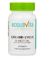 アクアヴィータ ビタミンB群+ビタミンC 30粒