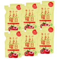 ダイセン創農 毎日がとまと曜日 トマト&アップル ミックスジュース 150g×6袋