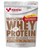 100%CFMホエイプロテイン スーパーデリシャスタイプ ココア風味 320g