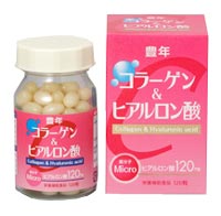 豊年 Nanoコラーゲン&ヒアルロン酸 120粒