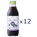 マルカイ 順造選 ブルーベリー100 500ml×12本