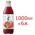 マルカイ 順造選 クランベリー 1000ml×6本