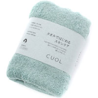 CUOL タオルではじめるスキンケア フェイスタオル ミント 今治タオル