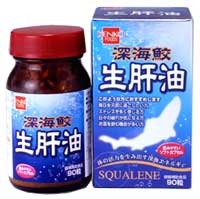 健康フーズ 深海鮫生肝油 90粒