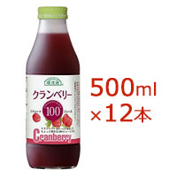 マルカイ 順造選 クランベリー100 500ml×12本