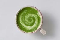ホット抹茶ラテ