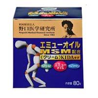 野口医学研究所 塗るグルコサミン クリーム KIDA(キダ) 80g