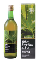 リケン 有機のキダチアロエエキス 720ml