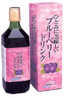 ルックウェル ひとみに美味しいブルーベリードリンク