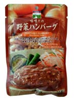 三育フーズ 味噌だれ野菜ハンバーグ