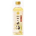 つの食品 圧搾一番搾り 国産こめ油 600g