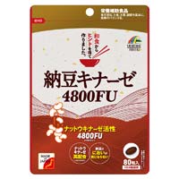 ユニマットリケン 納豆キナーゼ 4800FU 80粒