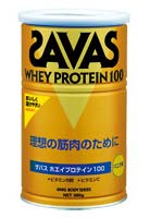 ザバス(SAVAS) ホエイプロテイン100 バニラ 360g