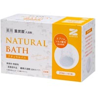 薬用 重炭酸入浴剤 ナチュラルバス 20個入り